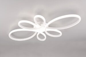 Φωτιστικό Οροφής Trio Lighting  LED 32W 3900lm 4000K Step Dimmable Λευκό Ματ – 645619131