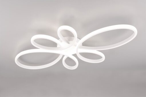 Φωτιστικό Οροφής Trio Lighting  LED 32W 3900lm 4000K Step Dimmable Λευκό Ματ – 645619131