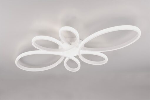 Φωτιστικό Οροφής Trio Lighting  LED 32W 3900lm 4000K Step Dimmable Λευκό Ματ – 645619131