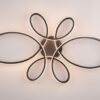 Φωτιστικό Οροφής Trio Lighting  LED 32W 3900lm 3000K Step Dimmable Χρώματος Μαύρο Ματ – 645619132