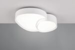 Φωτιστικό Οροφής RISE Trio Lighting LED 21W 2400lm CCT Dimmable Με Τηλεχειριστήριο Λευκό Ματ – 647510231