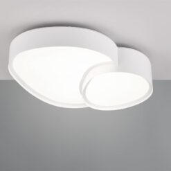 Φωτιστικό Οροφής RISE Trio Lighting LED 21W 2400lm CCT Dimmable Με Τηλεχειριστήριο Λευκό Ματ – 647510231