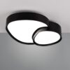 Φωτιστικό Οροφής Μαύρο Ματ RISE LED 21W 2400lm CCT Dimmable με Τηλεχειριστήριο Trio Lighting – 647510232