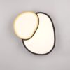 Φωτιστικό Οροφής RISE Trio Lighting LED 21W 2400lm CCT Dimmable Με Τηλεχειριστήριο  Μαύρο-Χρυσό – 647510280