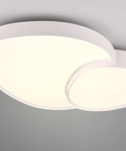 Φωτιστικό Οροφής RISE Trio Lighting LED 45W CCT Dimmable Με Τηλεχειριστήριο Λευκό Ματ – 647519231