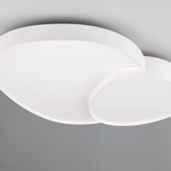Φωτιστικό Οροφής RISE Trio Lighting LED 45W CCT Dimmable Με Τηλεχειριστήριο Λευκό Ματ – 647519231