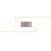 LED Φωτιστικό Οροφής ALBANY Νίκελ Ματ 37W 4300lm CCT Dimmable με Τηλεχειριστήριο Trio Lighting – 647710407