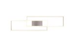 LED Φωτιστικό Οροφής ALBANY Νίκελ Ματ 37W 4300lm CCT Dimmable με Τηλεχειριστήριο Trio Lighting – 647710407