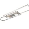 LED Φωτιστικό Οροφής ALBANY Νίκελ Ματ 37W 4300lm CCT Dimmable με Τηλεχειριστήριο Trio Lighting – 647710407