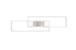 LED Φωτιστικό Οροφής ALBANY Νίκελ Ματ 37W 4300lm CCT Dimmable με Τηλεχειριστήριο Trio Lighting – 647710407