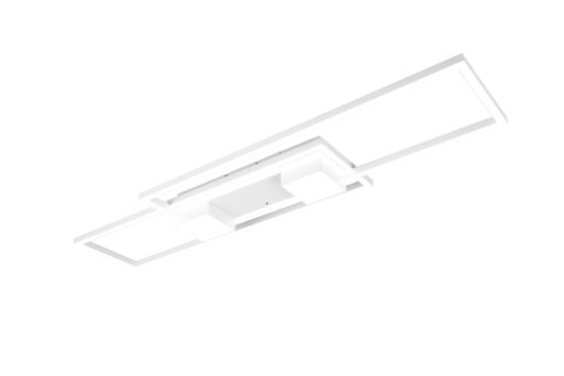 LED Φωτιστικό Οροφής ALBANY Λευκό Ματ 37W 4300lm CCT Dimmable με Τηλεχειριστήριο Trio Lighting – 647710431