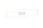 LED Φωτιστικό Οροφής ALBANY Λευκό Ματ 37W 4300lm CCT Dimmable με Τηλεχειριστήριο Trio Lighting – 647710431