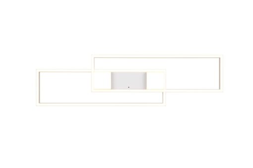 LED Φωτιστικό Οροφής ALBANY Λευκό Ματ 37W 4300lm CCT Dimmable με Τηλεχειριστήριο Trio Lighting – 647710431