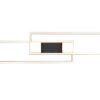 LED Φωτιστικό Οροφής ALBANY Μαύρο Ματ 37W 4300lm CCT Dimmable με Τηλεχειριστήριο Trio Lighting – 647710432