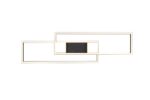 LED Φωτιστικό Οροφής ALBANY Μαύρο Ματ 37W 4300lm CCT Dimmable με Τηλεχειριστήριο Trio Lighting – 647710432