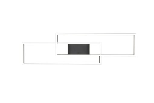 LED Φωτιστικό Οροφής ALBANY Μαύρο Ματ 37W 4300lm CCT Dimmable με Τηλεχειριστήριο Trio Lighting – 647710432