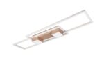 LED Φωτιστικό Οροφής ALBANY Καφέ 37W 4300lm CCT Dimmable με Τηλεχειριστήριο Trio Lighting – 647710465