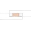 LED Φωτιστικό Οροφής ALBANY Καφέ 37W 4300lm CCT Dimmable με Τηλεχειριστήριο Trio Lighting – 647710465