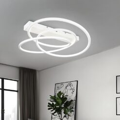 LED Φωτιστικό Οροφής Λευκό Ματ Φ64 Darvin 34W 4500lm CCT Step Dimmable Trio Lighting – 649110131