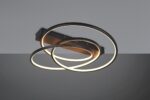 LED Φωτιστικό Οροφής Μαύρο Ματ Φ64 Darvin 34W 4500lm CCT Step Dimmable Trio Lighting – 649110132