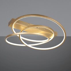 LED Φωτιστικό Οροφής Χρυσό Φ64 Darvin 34W 4500lm CCT Step Dimmable Trio Lighting – 649110179