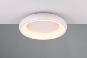 Πλαφονιέρα Στρογγυλή Φ46 Λευκή Ματ CARDONA LED 29W 3300lm CCT Step Dimmable Trio Lighting – 649614531