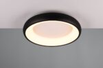 Πλαφονιέρα Στρογγυλή Φ46 Μαύρη Ματ CARDONA LED 29W 3300lm CCT Step Dimmable Trio Lighting – 649614532