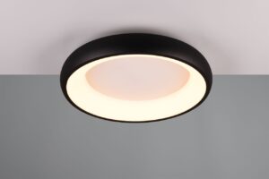 Πλαφονιέρα Στρογγυλή Φ46 Μαύρη Ματ CARDONA LED 29W 3300lm CCT Step Dimmable Trio Lighting – 649614532