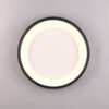 Πλαφονιέρα Στρογγυλή Φ46 Μαύρη Ματ CARDONA LED 29W 3300lm CCT Step Dimmable Trio Lighting – 649614532