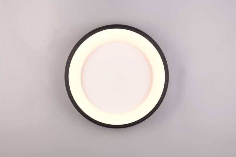 Πλαφονιέρα Στρογγυλή Φ46 Μαύρη Ματ CARDONA LED 29W 3300lm CCT Step Dimmable Trio Lighting – 649614532