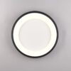 Πλαφονιέρα Στρογγυλή Φ46 Μαύρη Ματ CARDONA LED 29W 3300lm CCT Step Dimmable Trio Lighting – 649614532