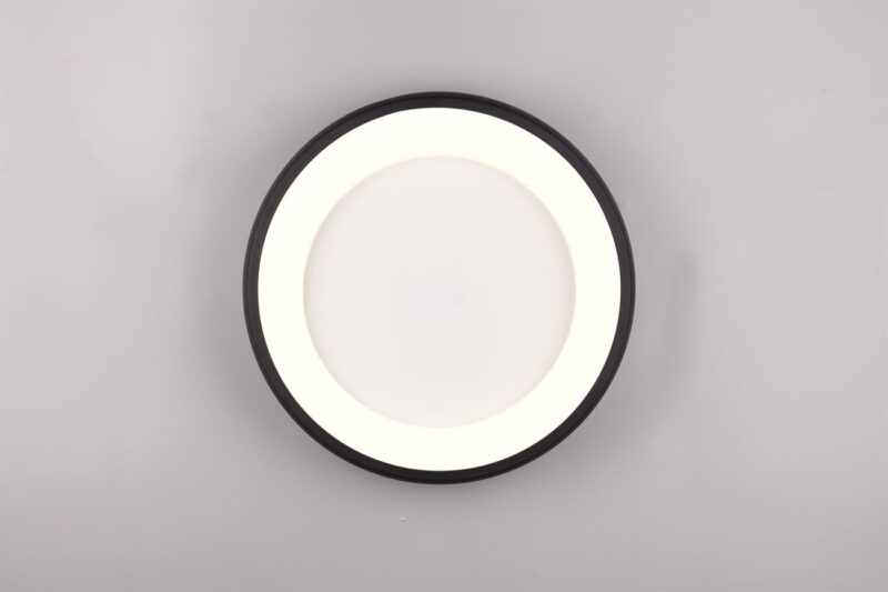 Πλαφονιέρα Στρογγυλή Φ46 Μαύρη Ματ CARDONA LED 29W 3300lm CCT Step Dimmable Trio Lighting – 649614532