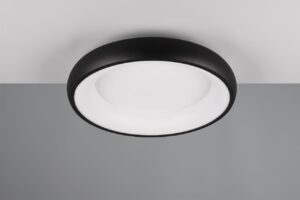 Πλαφονιέρα Στρογγυλή Φ46 Μαύρη Ματ CARDONA LED 29W 3300lm CCT Step Dimmable Trio Lighting – 649614532