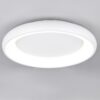 Πλαφονιέρα Στρογγυλή Φ62 Λευκή Ματ CARDONA LED 38W 4400lm CCT Step Dimmable Trio Lighting – 649616031