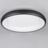 Πλαφονιέρα Στρογγυλή Φ62 Μαύρη Ματ CARDONA LED 38W 4400lm CCT Step Dimmable Trio Lighting – 649616032
