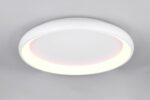 Πλαφονιέρα Στρογγυλή Φ75 Λευκή Ματ CARDONA LED 59W 6900lm CCT Step Dimmable Trio Lighting – 649617531