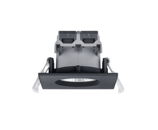 Χωνευτό Φωτιστικό Trio Lighting LED 5,5W  Μαύρο Ματ Μεταλλικό Dimmable 345lm 3000K IP65 650610132