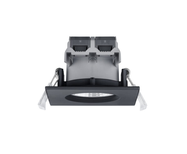 Χωνευτό Φωτιστικό Trio Lighting LED 5,5W  Μαύρο Ματ Μεταλλικό Dimmable 345lm 3000K IP65 650610132