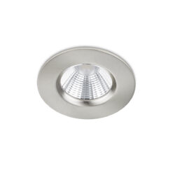 Χωνευτό Φωτιστικό Trio Lighting LED 5,5W  Νίκελ Ματ Μεταλλικό Dimmable 345lm 3000K IP65 650710107