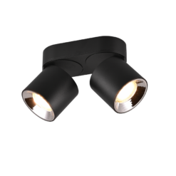 Φωτιστικό Οροφής Trio Lighting 2xGU10 Μαύρου Χρώματος – 651000232