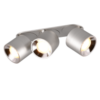 Φωτιστικό Οροφής Trio Lighting 3xGU10 Νικελ Ματ Χρώματος – 651000307