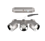 Φωτιστικό Οροφής Trio Lighting 3xGU10 Νικελ Ματ Χρώματος – 651000307