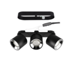 Φωτιστικό Οροφής Trio Lighting 3xGU10 Μαύρου Χρώματος – 651000332