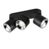 Φωτιστικό Οροφής Trio Lighting 3xGU10 Μαύρου Χρώματος – 651000332