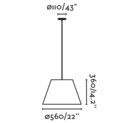 Faro Barcelona SUMBA Κρεμαστό φωτιστικό E27 σε Μαύρο/Ραττάν 15W  – 65134-72