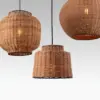 Faro Barcelona TUPAI Κρεμαστό Φωτιστικό E27 σε Μαύρο/Ραττάν  – 65134-77