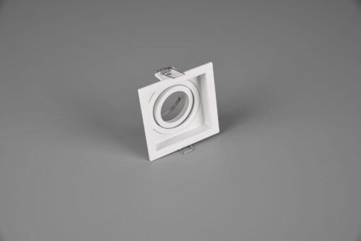 Χωνευτό Φωτιστικό Trio Lighting   GU10 Λευκό Ματ Μεταλλικό    651600131