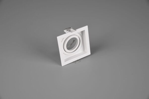 Χωνευτό Φωτιστικό Trio Lighting   GU10 Λευκό Ματ Μεταλλικό    651600131