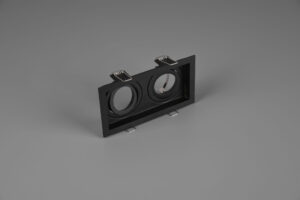 Χωνευτό Φωτιστικό Trio Lighting   2xGU10 Μαύρο Ματ Μεταλλικό    651600232