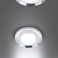 Χωνευτό Φωτιστικό Trio Lighting   GU10 Χρώμιο Μεταλλικό    652100152